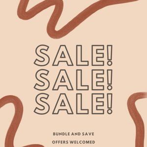Bundle and Save! Offers Welcome!